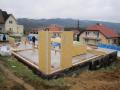 Průběh stavby dřevostavby Blansko klepačov