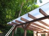 Průběh stavby dřevostavby pergola