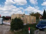 Průběh stavby dřevostavby Vyškov