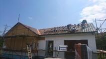 Průběh stavby dřevostavby nezamyslice