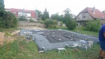Průběh stavby dřevostavby Kladno