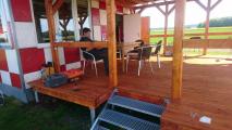 Průběh stavby dřevostavby pergola