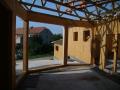 Průběh stavby dřevostavby MOUTNICE