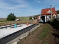 Průběh stavby dřevostavby Sivice