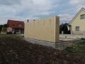 Průběh stavby dřevostavby Sivice