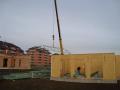 Průběh stavby dřevostavby Prostějov