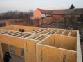 Průběh stavby dřevostavby Hrubčice