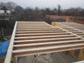 Průběh stavby dřevostavby Hrubčice