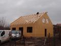 Průběh stavby dřevostavby Hrubčice