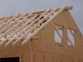 Průběh stavby dřevostavby Hrubčice