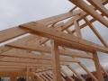 Průběh stavby dřevostavby Hrubčice