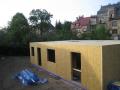 Průběh stavby dřevostavby Prostějov2