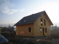 Průběh stavby dřevostavby Prostějov 3