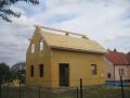 Průběh stavby dřevostavby Hrušovany