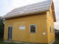 Průběh stavby dřevostavby Hrušovany