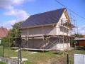 Průběh stavby dřevostavby Hrušovany