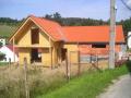 Průběh stavby dřevostavby Blansko