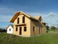 Průběh stavby dřevostavby Říkovice